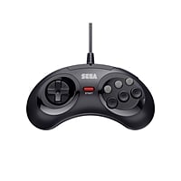 SEGA Mega Drive mini mando oficial negro de 6 botones