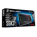 Sharkoon Skiller mech SGK3 RGB switch red  Teclado