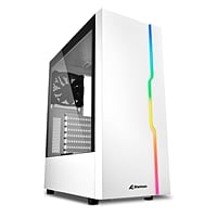 Sharkoon Slider RGB White - Caja