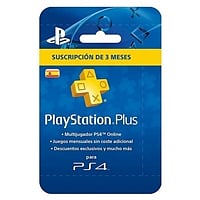 Sony PS4 Tarjeta Playstation Plus 90 días - Accesorio