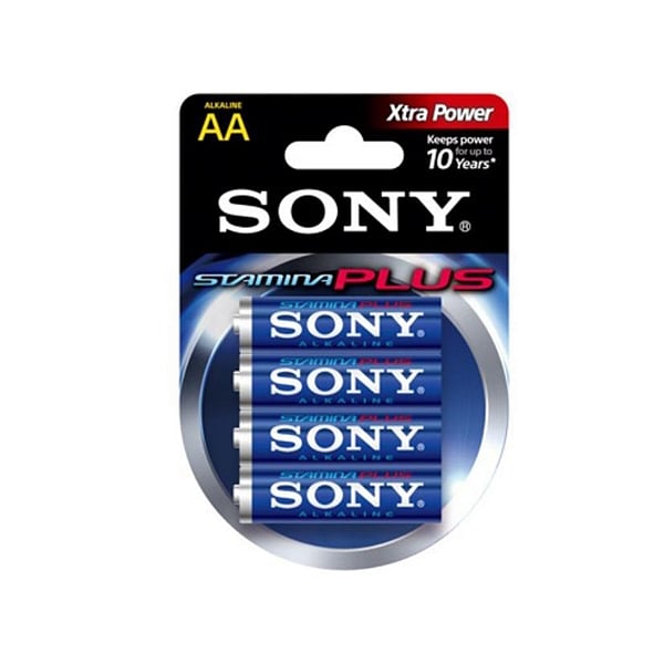Sony Stamina Plus Alcalina 4xAA  Pilas y baterías