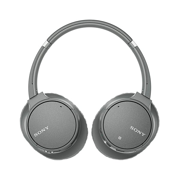 Sony WHCH700N Bluetooth Gris Auriculares Inalámbricos
