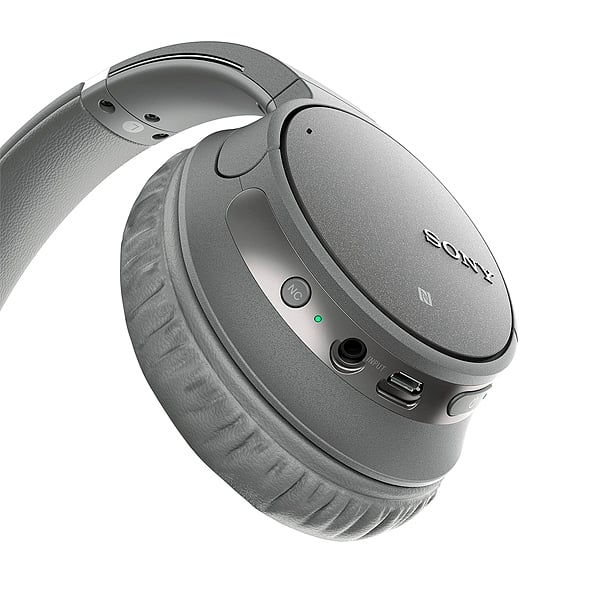 Sony WHCH700N Bluetooth Gris Auriculares Inalámbricos
