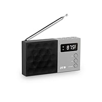 SPC Jetty Negra - Radio Despertador Portátil