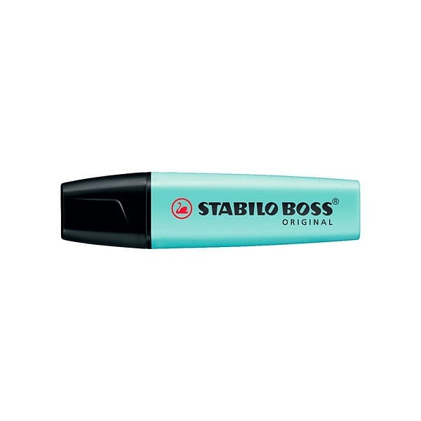 Marcador Fluorescente Stabilo Boss color Pastel Turquesa