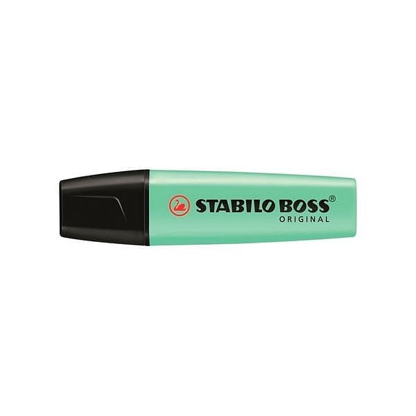 Marcador Fluorescente Stabilo Boss color Verde Menta