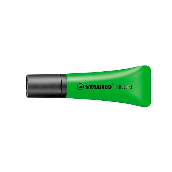 Marcador Fluorescente Stabilo Neon color Verde