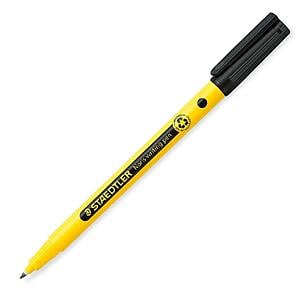 Staedtler 307 Noris Writing Pen Rotulador de Punta Fina  Trazo 06mm  Cuerpo Fabricado en un 97 de Plastico Reciclado  Color Negro