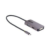 StarTech.com Adaptador de Vídeo USBC HDMI/VGA/DVI 4K 60Hz Aluminio