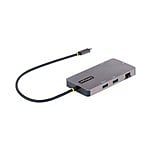 StarTechcom Adaptador Multipuertos USBC a 2x HDMI PD 100W Hub USB Red