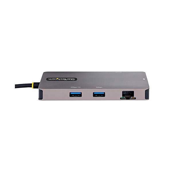 StarTechcom Adaptador Multipuertos USBC a 2x HDMI PD 100W Hub USB Red