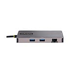 StarTechcom Adaptador Multipuertos USBC a 2x HDMI PD 100W Hub USB Red