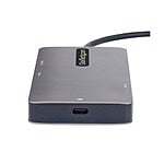 StarTechcom Adaptador Multipuertos USBC a 2x HDMI PD 100W Hub USB Red