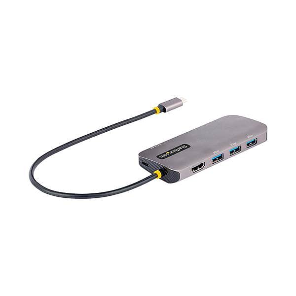 StarTechcom Adaptador Multipuertos USB C HDMI 4K Hub USB PD 100W Dock