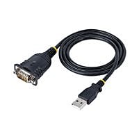 StarTech.com Cable de 1m USB a Serie, Adaptador USB a Serial, Win y Mac