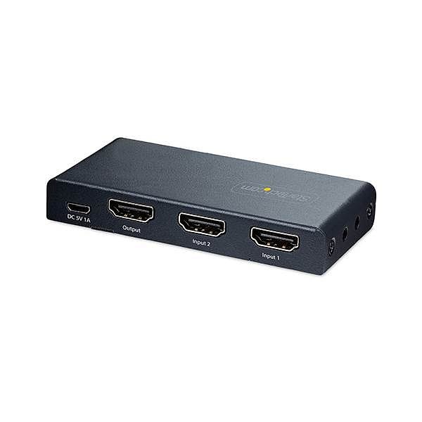 StarTechcom Switch Conmutador HDMI 2 Puertos 8K 60Hz HDR10  HDMI 21