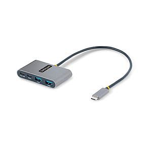 StarTechcom Hub USBC de 4 Puertos 5Gbps PD de 100W  Ladrón USB Tipo C
