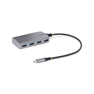 StarTechcom Hub Ladrón USBC de 4 Puertos USBA 5Gb  Concentrador USB