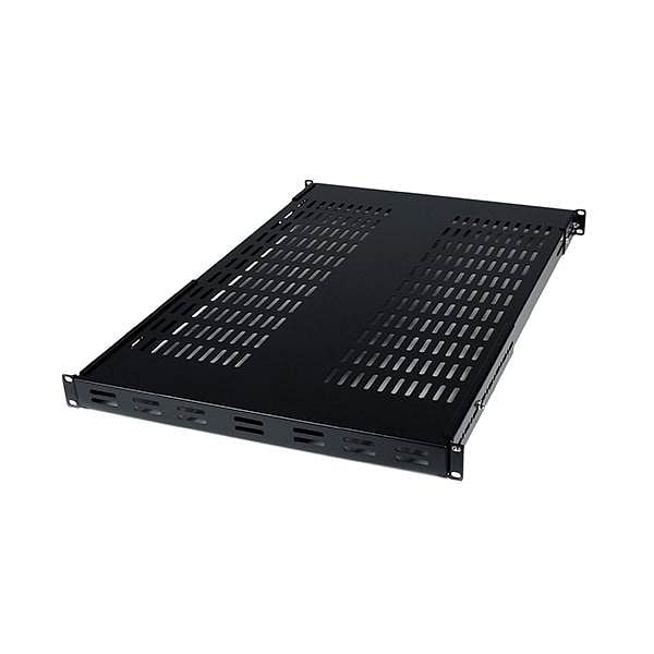 StarTechcom Estante Fijo para Rack con Profundidad Ajustable 1U