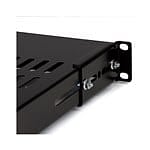 StarTechcom Estante Fijo para Rack con Profundidad Ajustable 1U