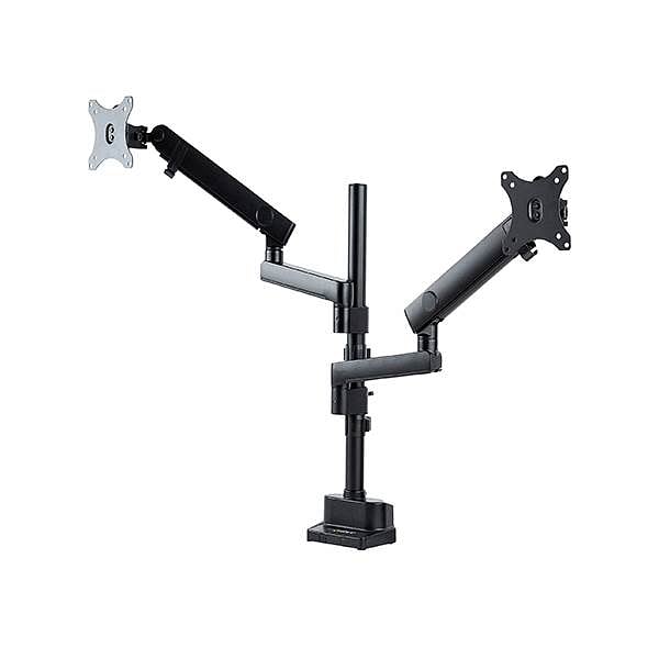 StarTechcom Soporte VESA Ajustable para 2 Monitores de 32 8kg  Grommet
