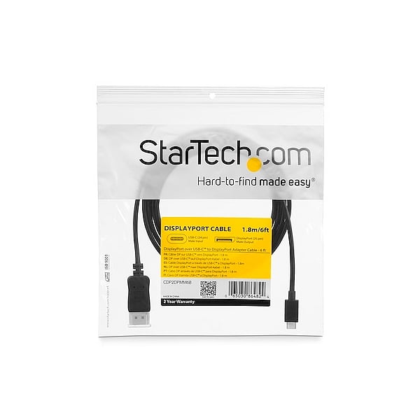 StarTech USBC a Displayport 18m 4K  Cable