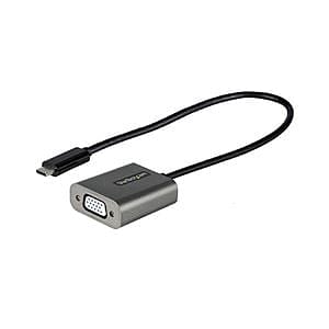 StarTechcom Adaptador USB C a VGA 1080p  Convertidor USB Tipo C a VGA