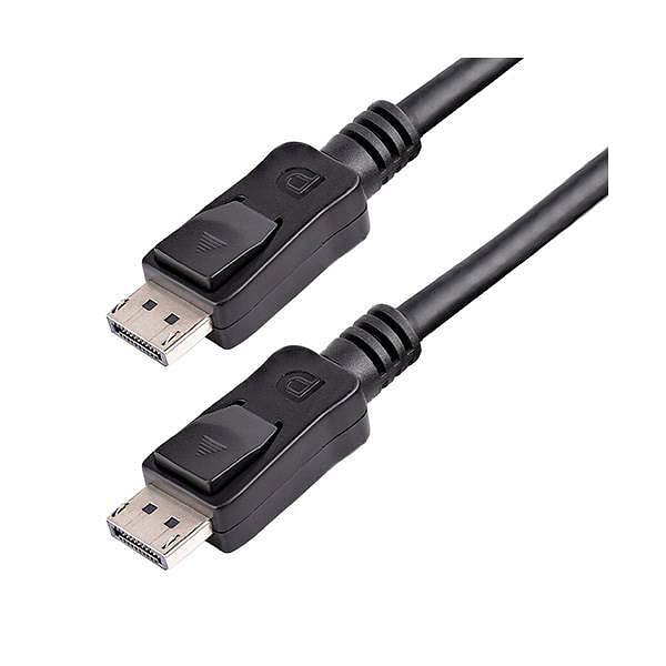 StarTechcom Cable de 5m DisplayPort 4K HBR2 con Cierre 2x Macho