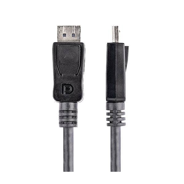 StarTechcom Cable de 5m DisplayPort 4K HBR2 con Cierre 2x Macho