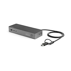 StarTechcom Docking Station Universal para Portátil USBC USB 30 PD 100W