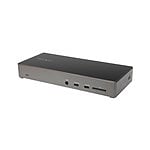StarTechcom Docking Station USB C de 3 Monitores  USB Tipo C  PD 100W