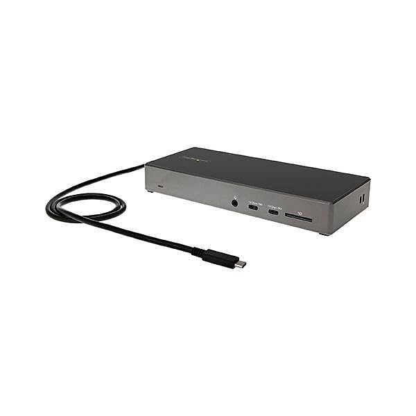 StarTechcom Docking Station USB C de 3 Monitores  USB Tipo C  PD 100W
