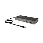 StarTechcom Docking Station USB C de 3 Monitores  USB Tipo C  PD 100W