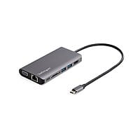 StarTech.com Adaptador Multipuertos USB-C con HDMI o VGA Docking Station
