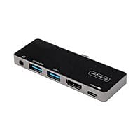 StarTech.com Travel Dock USB-C 4K 60Hz 100W DisplayPort 1.4 Jack 3.5mm- Adaptador USB