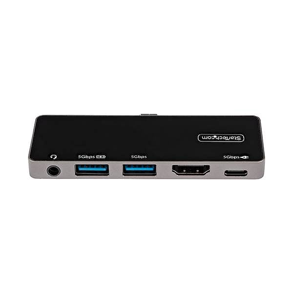 StarTechcom Travel Dock USBC 4K 60Hz 100W DisplayPort 14 Jack 35mm Adaptador USB
