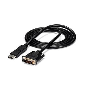 StarTechcom Cable 18m Adaptador de Vídeo Externo DisplayPort a DVI
