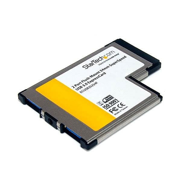 StarTechcom Tarjeta Adaptador ExpressCard54 USB 30 SuperS