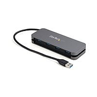 StarTech.com Hub Ladrón USB 3.0 de 4 Puertos - Concentrador USB-A 5Gbps