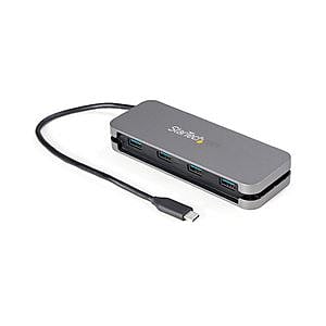 StarTechcom Hub Ladrón USB C de 4 Puertos USBA  Tipo C a A