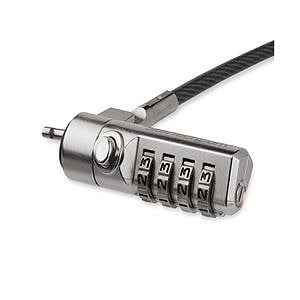 StarTechcom Cable de 2m con Candado de Combinación para Portátil