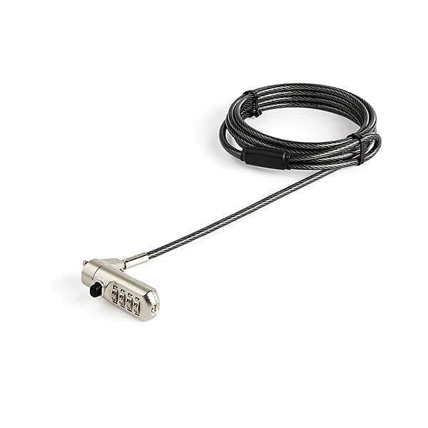 StarTechcom Cable 2m de Seguridad para Portátil para Ranura Nano