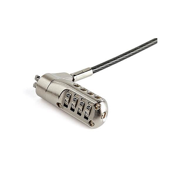 StarTechcom Cable 2m de Seguridad para Portátil para Ranura Nano