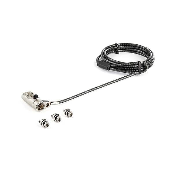 StarTechcom Cable 2m de Seguridad para Portátiles  KSlot Nano Wedge