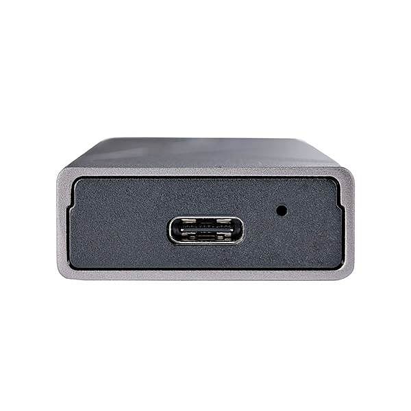 StarTechcom Caja Externa USBC para NVMe o SSD M2 PCIESATA  NGFF