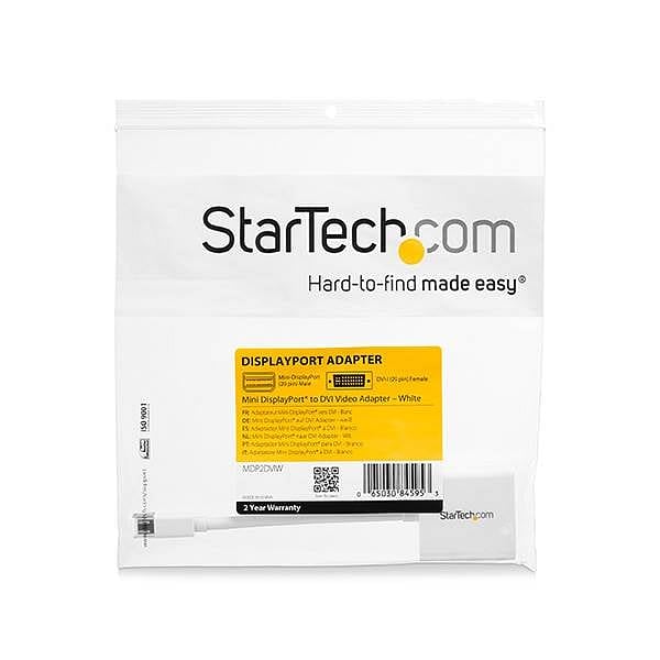 StarTechcom Mini DisplayPort Mini DP a DVI  Cable