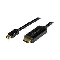 StarTech.com Cable Conversor UltraHD 4K Mini DisplayPort a HDMI 2m Negro