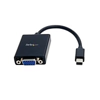 StarTech.com Conversor de Vídeo Mini DisplayPort D VGA