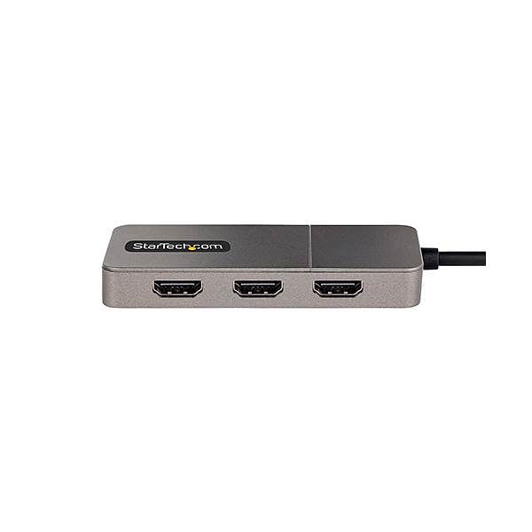StarTechcom Hub MST USBC de 3 Puertos HDMI  4K 60Hz  DP 14 DSC