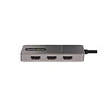 StarTechcom Hub MST USBC de 3 Puertos HDMI  4K 60Hz  DP 14 DSC